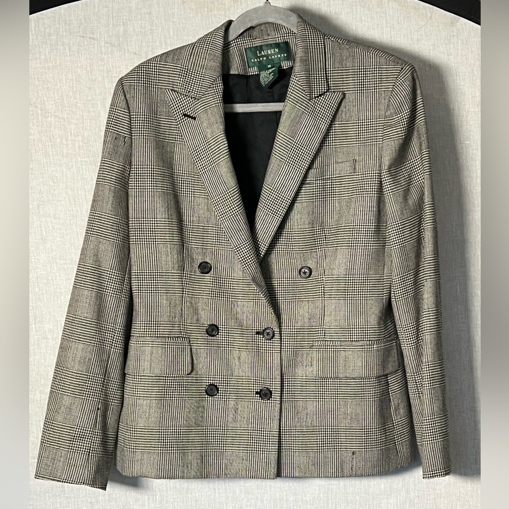 Lauren Ralph Lauren 100%‎ Wool Suit Jacket- 10